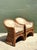 Vintage Braided Rattan Armchairs - A Pair For Sale - Image 14 of 17