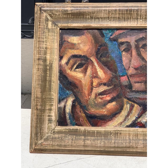 Textile 1940s American Painting by Ralph Smith For Sale - Image 7 of 9