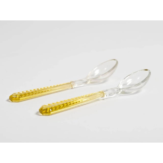 1960s 36 Czechoslovakian Glass Spoons From the 1960s For Sale - Image 5 of 10