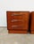 G Plan Pair of Vintage G Plan Fresco Mid Century Modern Teak Nightstands / Low Chests For Sale - Image 4 of 9