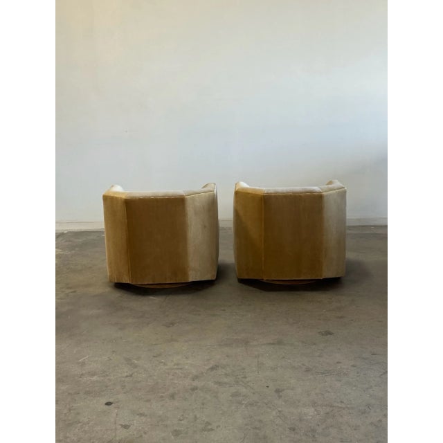 Vintage Angular Lounge Chairs - Pair For Sale - Image 9 of 12