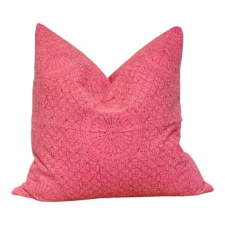 Congo Hand-Stitched Pillow Cover For Sale