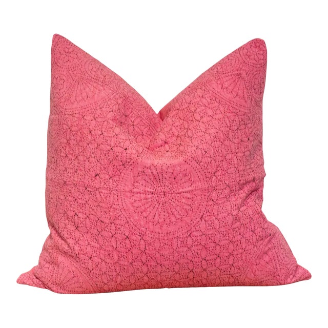 Congo Hand-Stitched Pillow Cover For Sale