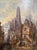 Early 20th Century Pair of Early 20th Century French Views by British Artist Alfred Bentley For Sale - Image 5 of 18