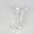 Midcentury Vanes France crystal vase. Sleek design makes for a beautiful center piece.