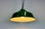 Industrial British Green Enamel Factory Pendant Lamp, 1960s For Sale - Image 13 of 16