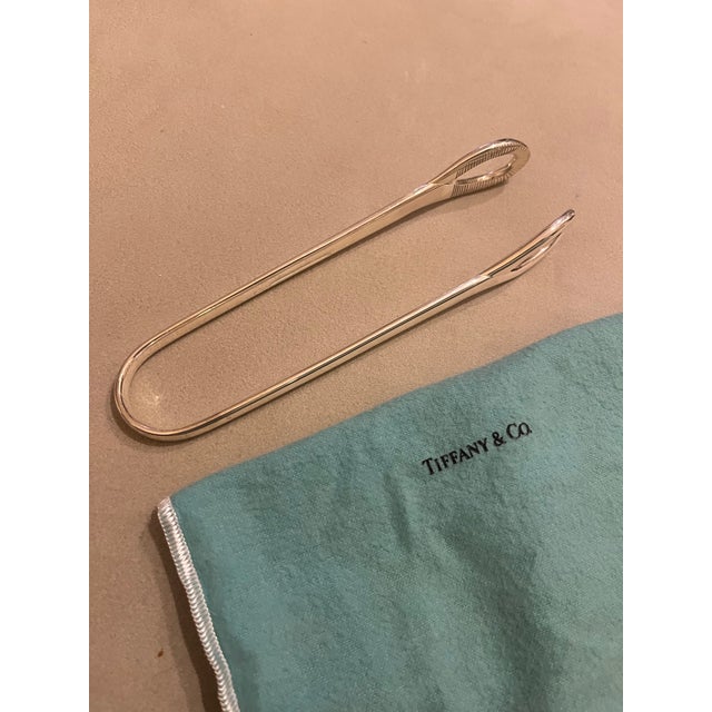 Elsa peretti for tiffany Padova sterling silver ice tongs 6 1/2” long