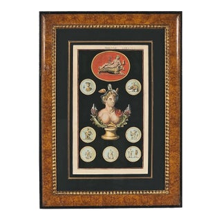Late 19th / Early 20th Century Italian Print of Mercury For Sale