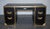 Cumberland Collection Desk in Aged Leather with Red Velvet Lining from Timothy Oulton For Sale - Image 16 of 18