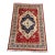 Persian Heriz Red/Ivory Hand-Knotted Area Rug For Sale