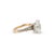 14k Yellow Gold 3.81ctw Oval Lab Grown Diamond Accented Engagement Ring, Size 5 For Sale - Image 4 of 8
