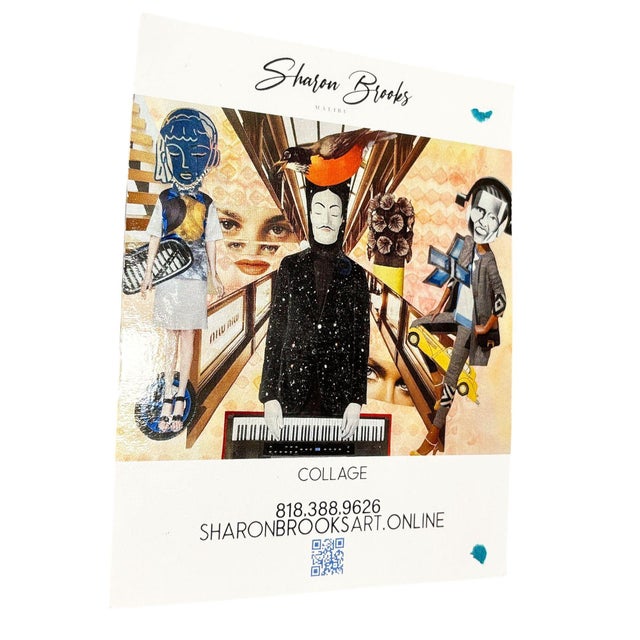 Wood 2013 Untitled "Assemblage" Found Art Wall Sculpture by Sharon Brooks W/ Catalog For Sale - Image 7 of 7