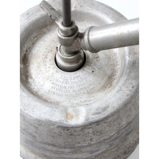 Metal Vintage 1965 Drewrys Aluminum Beer Keg - Quarter Barrel For Sale - Image 7 of 14