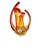 Mid-Century Modern Decorative Glass Form by Murano, Italy, 1960s For Sale - Image 3 of 18