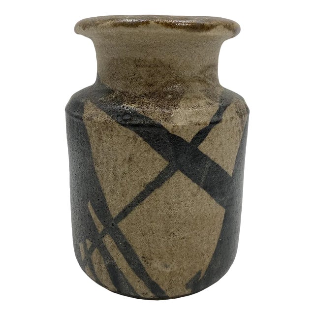 Mid-Century Ceramic Flower Vase For Sale