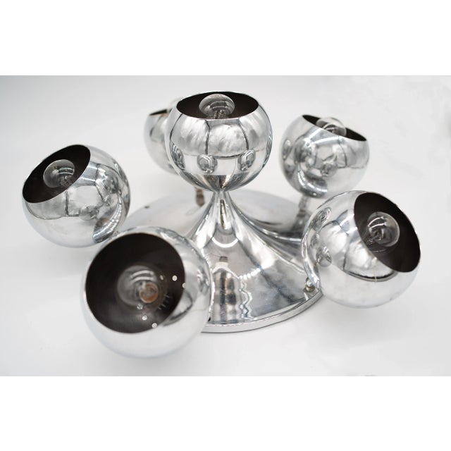 1960s Mid-Century Modern Ceiling Lamp from Reggiani, 1965 For Sale - Image 5 of 5