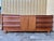 Vintage Fully Refinished Mid Century Modern 9 Drawers Dresser / Credenza by Lane Altavista Furniture. Circa 1960s Features...