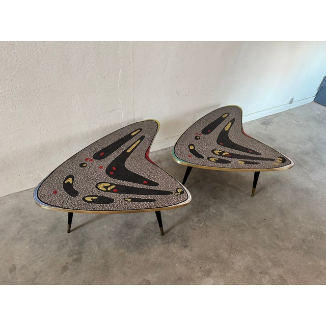 Mosaic Table by Berthold Müller-Oerlinghausen, 1950s For Sale - Image 4 of 13