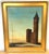 Álvaro Guillot Surrealist Fortress Landscape Oil Painting, Signed Uruguayan painter Álvaro Guillot (1931–2010) created...