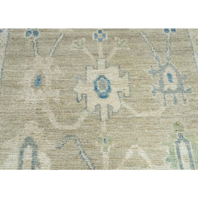 Oushak Rug 2'2" x 4' For Sale - Image 4 of 4