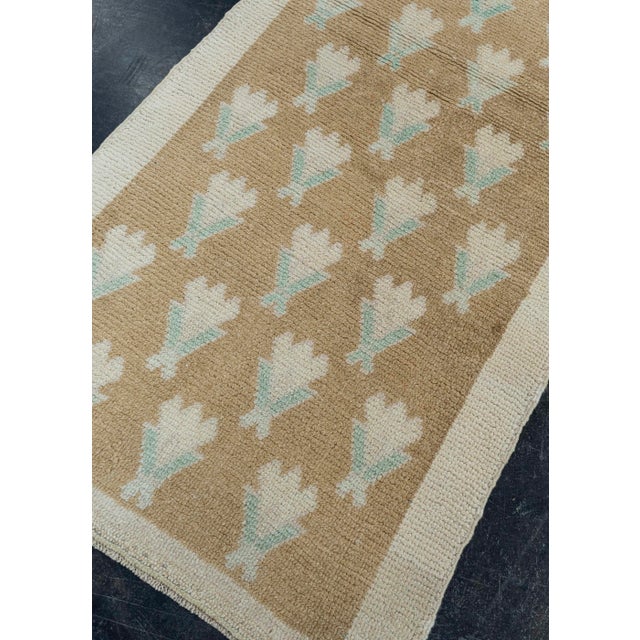 Brown Turkish Vintage Rug 2'6" x 6'2" #20805 For Sale - Image 8 of 8
