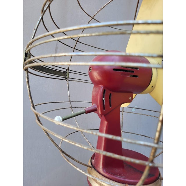 San Giorgio Zodiaco Column Fan, Italy, 1950s For Sale - Image 4 of 10