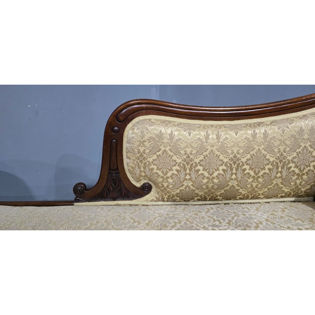 William IV Chaise Lounge, 1820s For Sale - Image 13 of 14