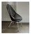 Blackened Rattan Lounge Chair, Design R. Broekhuizen for Rohé Noordwolde, the Netherlands, 1960s, 1950s For Sale - Image 4 of 10