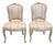 Pair of 19th Century French Painted Side Chairs For Sale