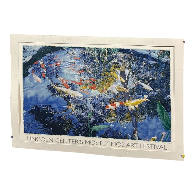 2004 Lincoln Center Nyc "Mostly Mozart" Serigraph Print by Joseph Raffael For Sale