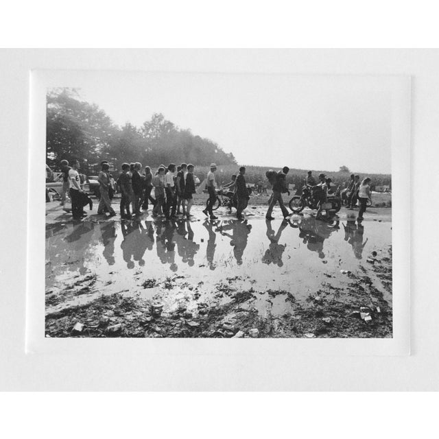 1960s (after) Fred Mcdarrah, Original Fred Mcdarrah Press Photograph 1960's Woodstock Music Festival Photo, 1969 For Sale - Image 5 of 5