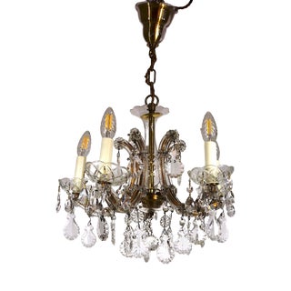 Maria Theresia 5-Light Chandelier from Palwa, 1960s For Sale