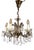 Maria Theresia 5-Light Chandelier from Palwa, 1960s For Sale