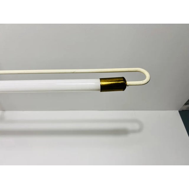 Bauhaus Brass Ceiling Lamp from Kaiser & Co, 1950s For Sale - Image 9 of 13