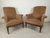 Louis XVI Style Lounge Chairs and Ottoman, Set of 3 For Sale - Image 4 of 18