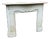 Victorian Rococo Revival Cast Iron Fireplace Surround, 1897 For Sale