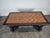 Breton Extendable Table in Carved Oak with Parquet Top For Sale - Image 13 of 14