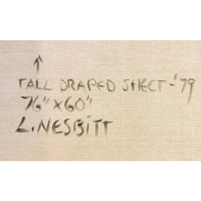 1970s Large Lowell Nesbitt Oil on Canvas - Unstretched (rolled) For Sale In New York - Image 6 of 7