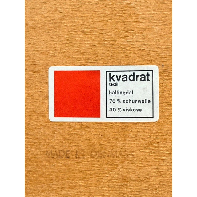 Set of Six Niels Koefoed Eva Dining Chairs for Koefoeds Hornslet | Danish Modern Teak | Kvadrat Hallingdal Wool Seats For Sale - Image 15 of 15