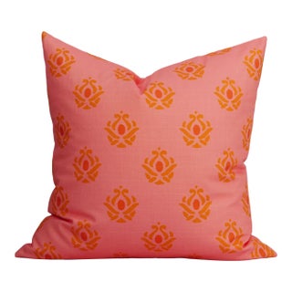 Harper in Peach Pillow Cover For Sale