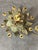 1960s Mid 20th Century Hollywood Regency Calla Lily Flower Chandelier For Sale - Image 5 of 7