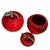 Red 1970s California Ceramic Apples Shaped Storage Canisters - A Pair For Sale - Image 8 of 9