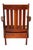 Antique Arts & Crafts Mission Oak Chair Stickley Brothers Quaint Furniture For Sale - Image 9 of 12