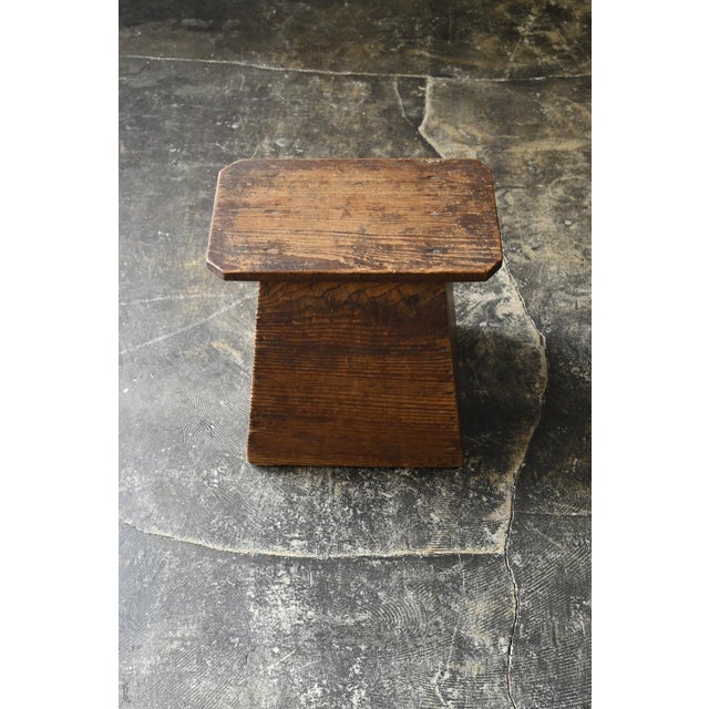 We have received a very cute antique wooden stool. It is thought to have been made in Japan in the early 20th century, in...