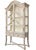 Elevate your dining or living space with this striking French Country inspired curio display cabinet. Beautifully crafted...