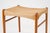 Danish Model GS85 Stool in Teak and Paper Cord by Peder Kristensen for Glyngøre Stolefabrik, Denmark, 1960s For Sale - Image 9 of 16