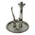 Mid-Century Boho Chic Figurine Giraffe Ring Trinket Catchall For Sale