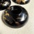 Urushi Maki-E Rice Bowls, Japan, 1910s, Set of 3 For Sale - Image 5 of 12