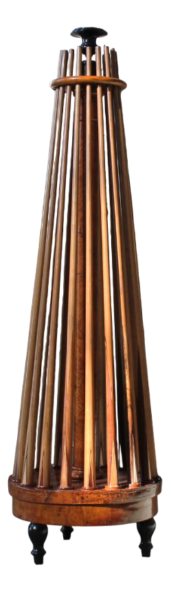 Billiard Cue Rack, 1860s