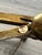 Brass 1960s Mid Century Italian Brass Console Base For Sale - Image 8 of 8
